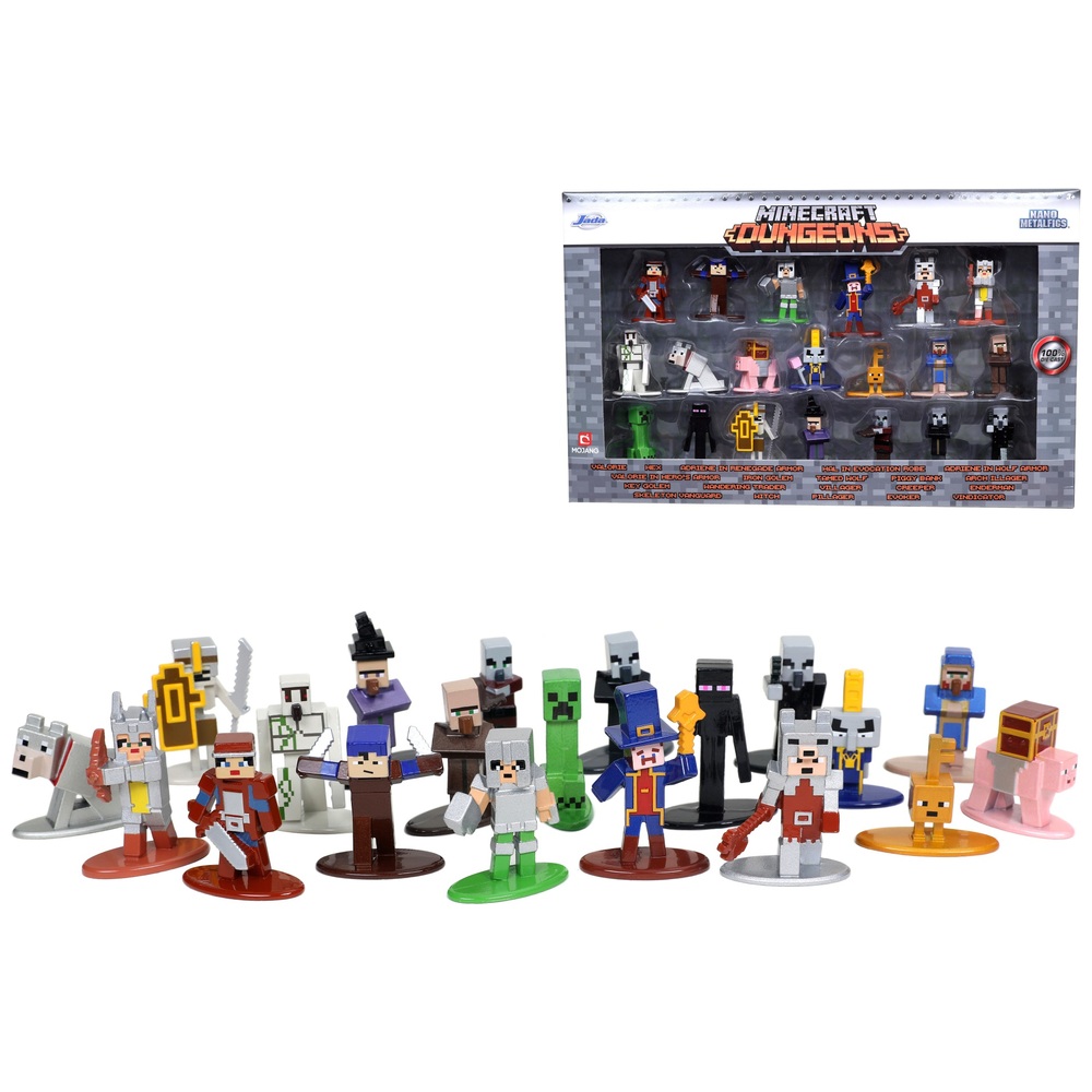 Minecraft Dungeons Diecast 20 Pack Smyths Toys UK