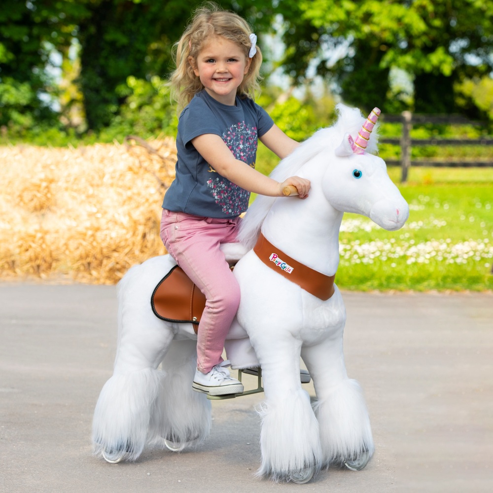 unicorn walking horse