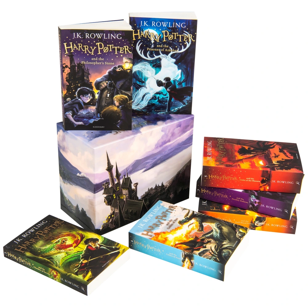 Harry Potter 7 Book Box Set Complete Collection | Smyths Toys UK