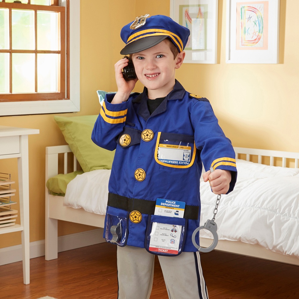 Costume de policier local pour enfants