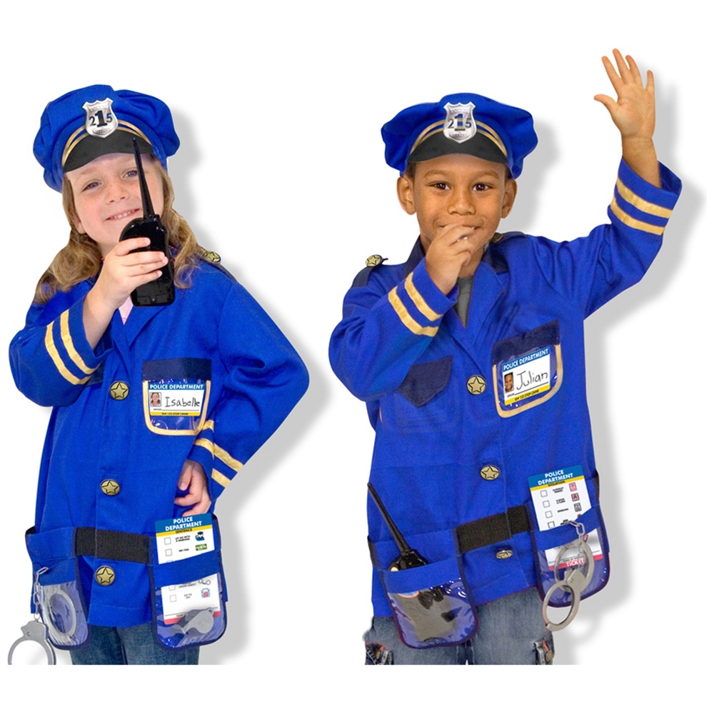 Melissa & Doug - Costume de Policier 3-6 ans