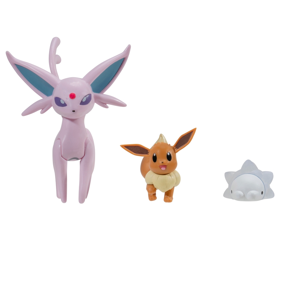  Pokemon 8, Espeon & Umbreon Plush Stuffed Animals, 3-Pack - Eevee  Evolution - Gift for Kids : Toys & Games