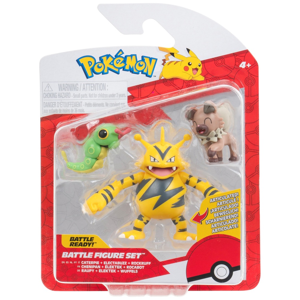 Pokémon - Battle 3-Piece Figure Toy Set PKW3612