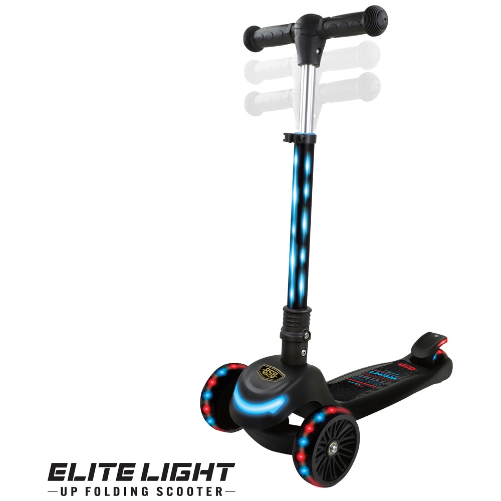 858 Elite Scooter Light Up Roller mit LED Rädern und Beleuchtung