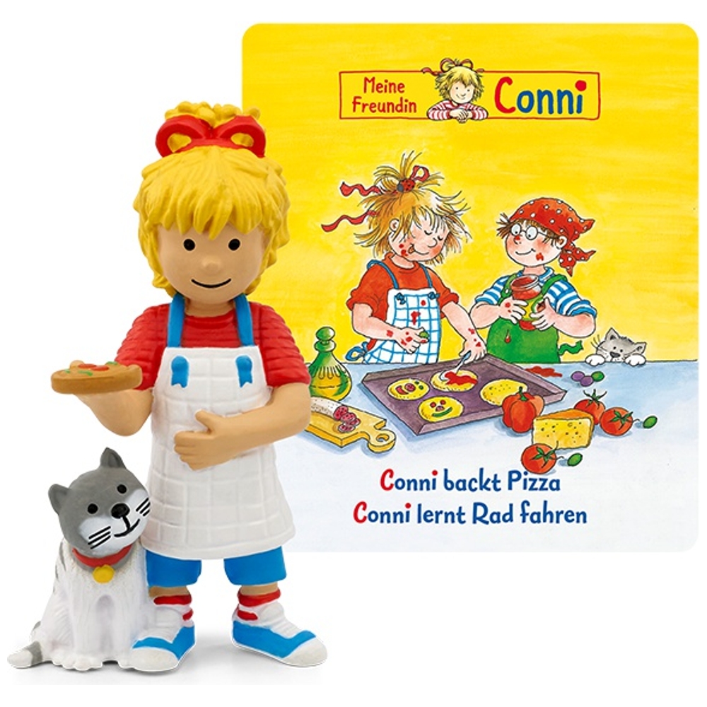 Tonies Tonie Figur Conni backt Pizza / Conni lernt Rad fahren