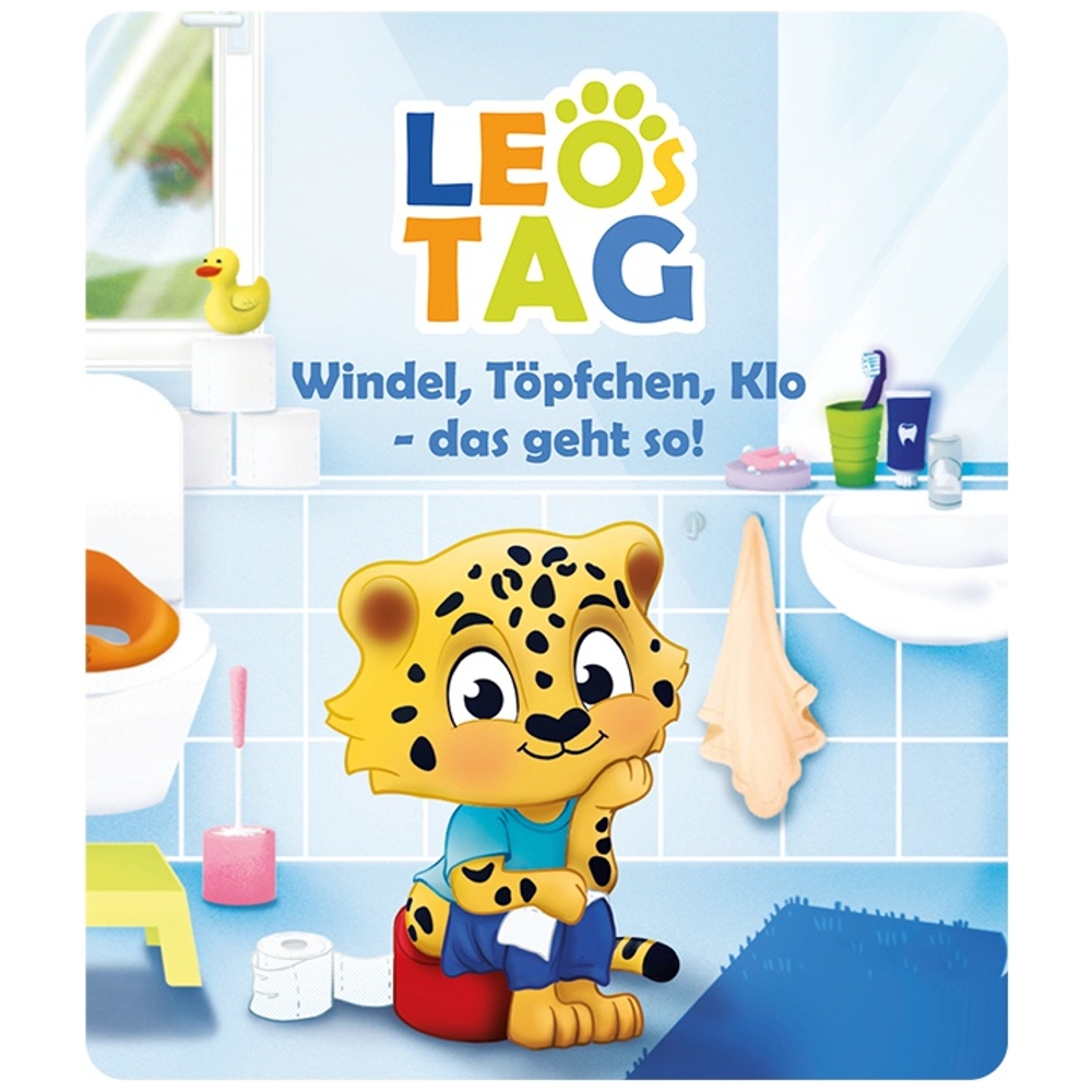 Tonies Tonie Figur Leos Tag Windel, Töpfchen, Klo das geht so