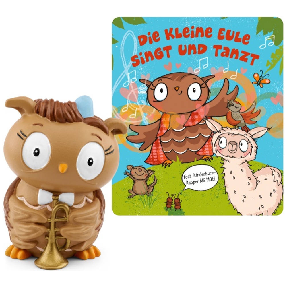 Tonies - Tonie Figur Die Eule Mit Der Beule – Die Kleine Eule Singt Und ...