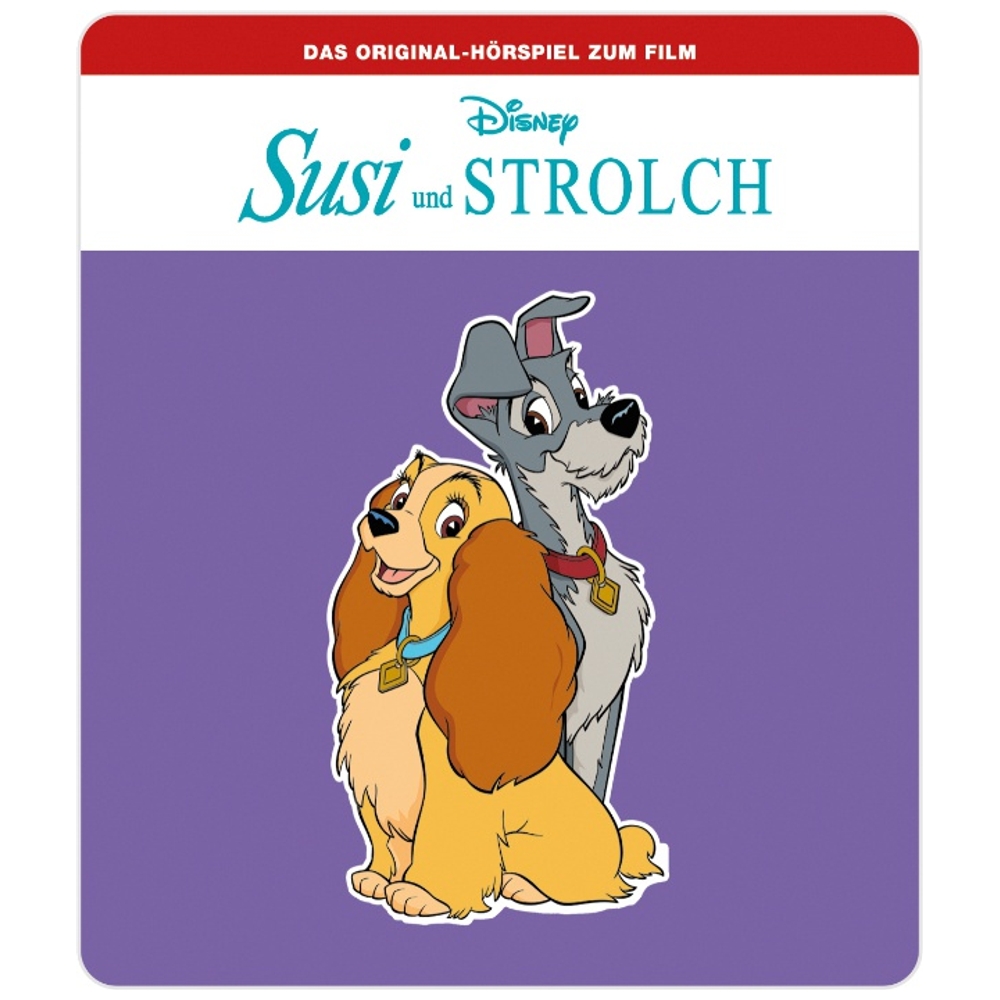 Disney Figur Und Strolch Vier Buchstaben Tonies Disney - Tonie Figur Susi & Strolch | Smyths Toys Schweiz