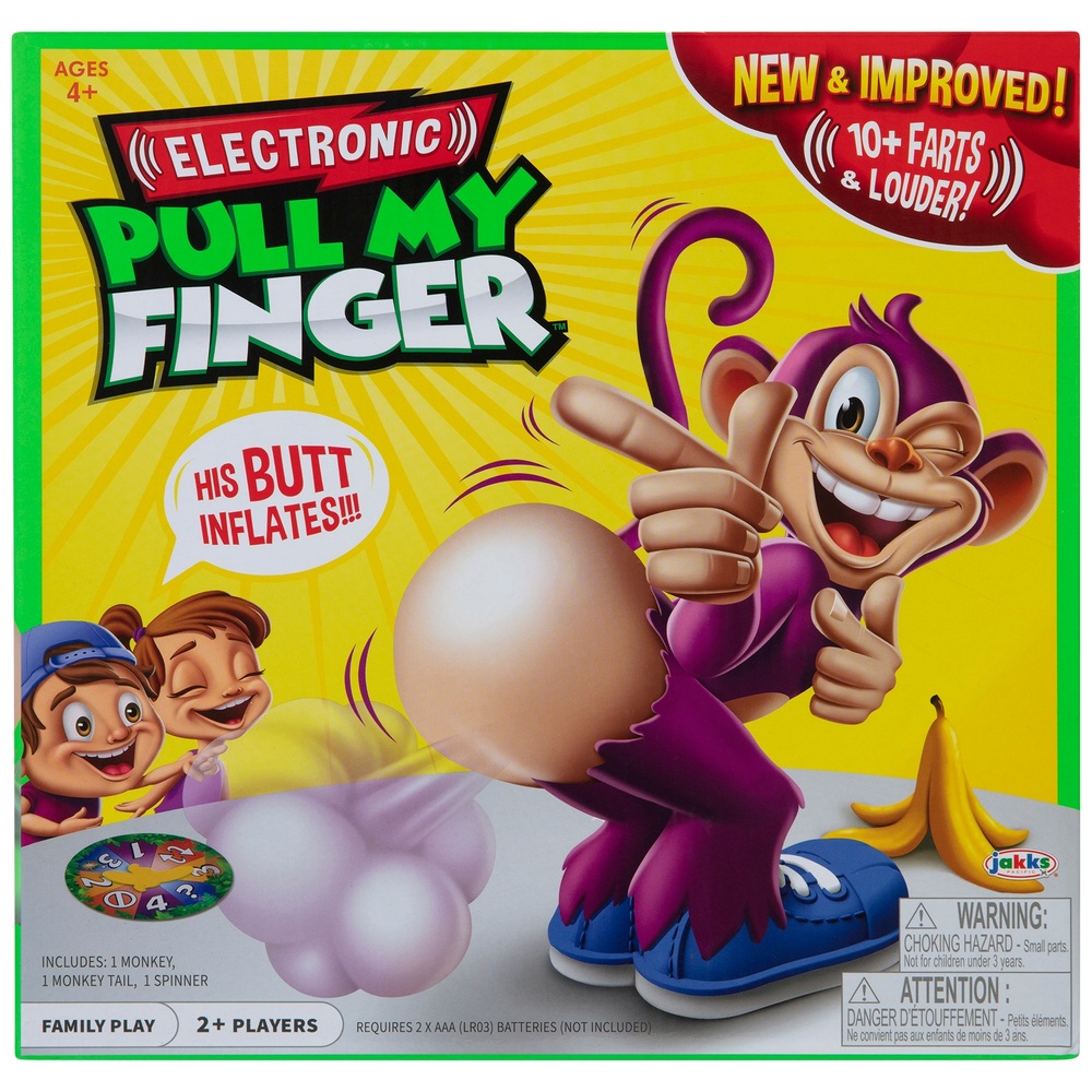 Electronic pull my finger game Smyths Toys UK