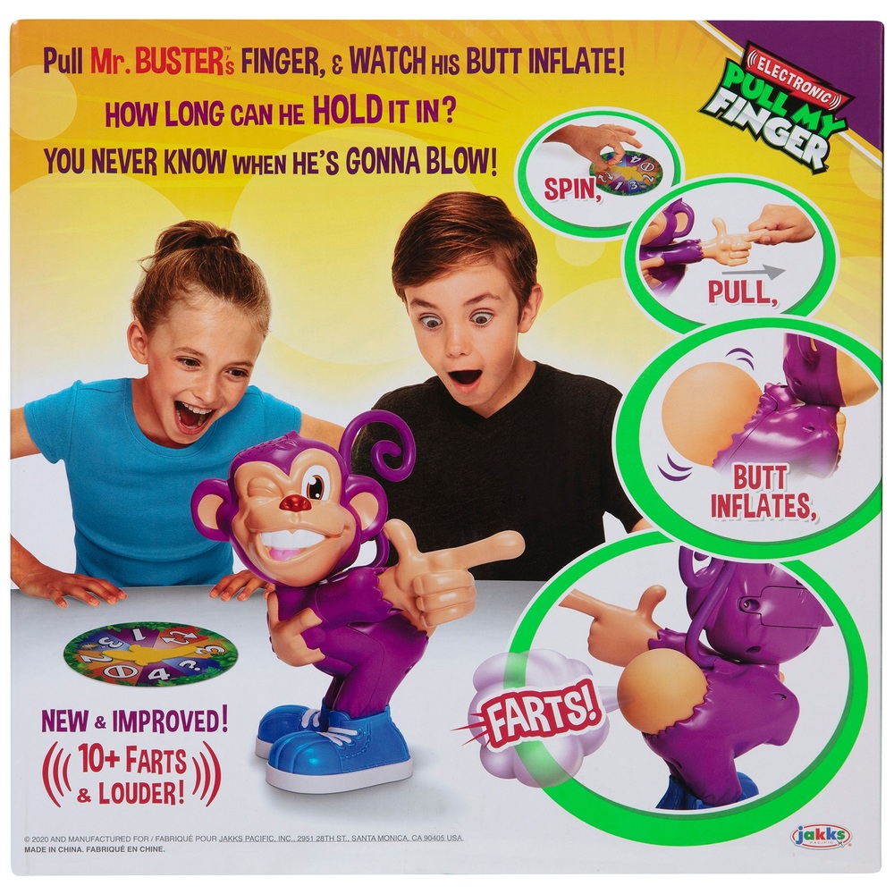 Electronic pull my finger game Smyths Toys UK