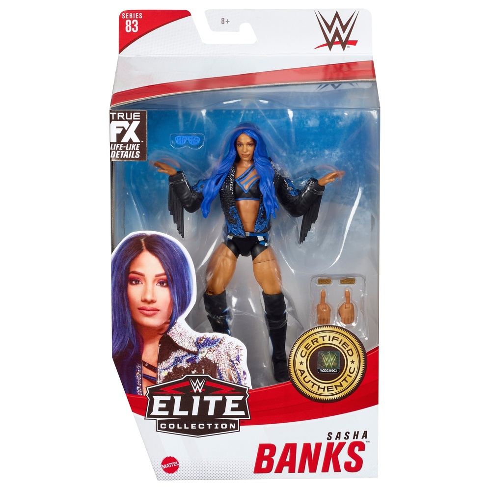 Wwe Elite Series Sasha Banks Smyths Toys Uk