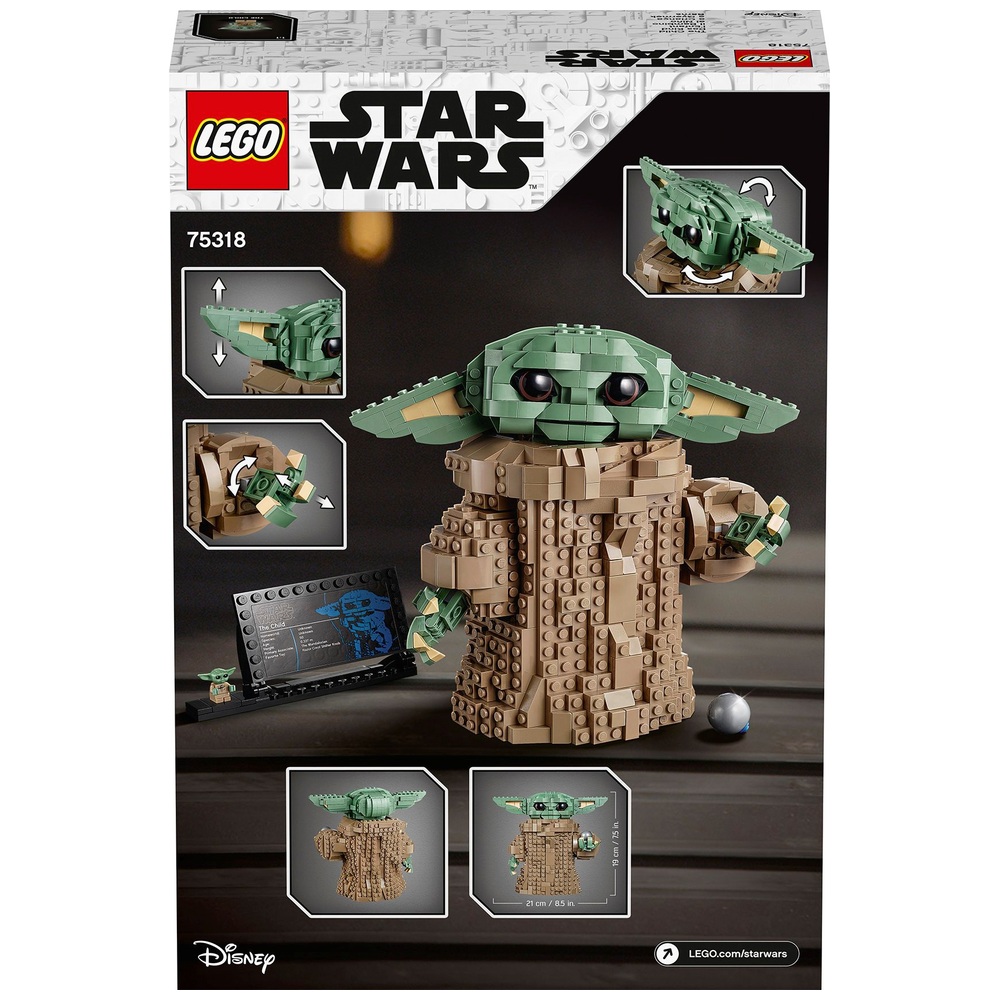 LEGO 75318 Star Wars Mandalorian The Child ^ IN HAND ^ Ready To Ship Disney 