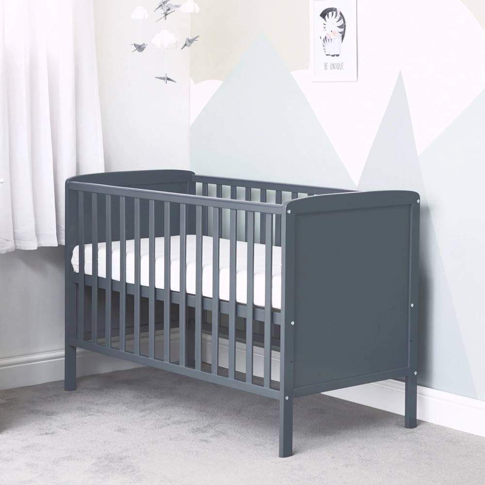 Baby Elegance Elle Cot Grey Smyths Toys UK