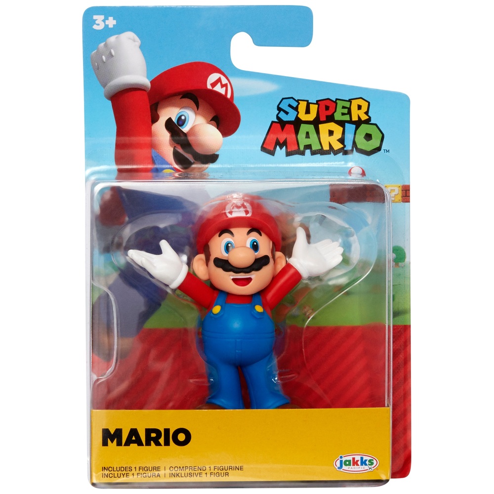 Nintendo Super Mario 6cm Open Arms Mario | Smyths Toys UK