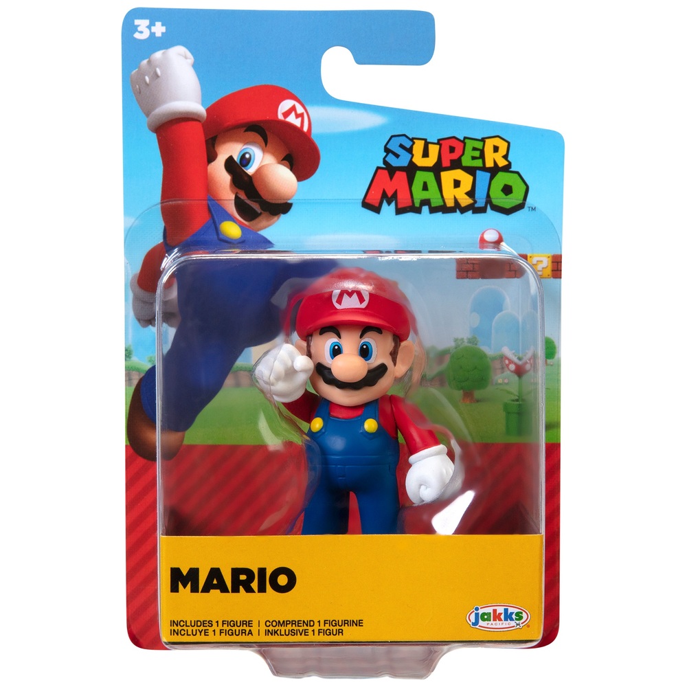 Nintendo Super Mario 6cm Standing Mario | Smyths Toys UK