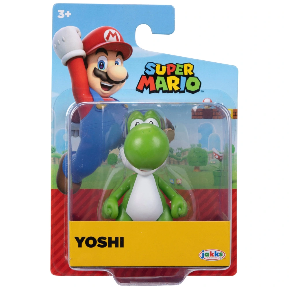 Nintendo Super Mario Action Figure Yoshi 6cm | Smyths Toys UK