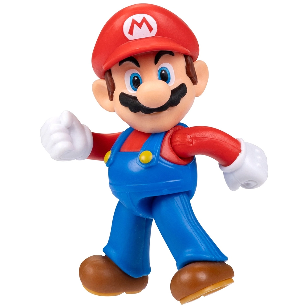 Nintendo Super Mario Action Figure Mario 6cm | Smyths Toys UK