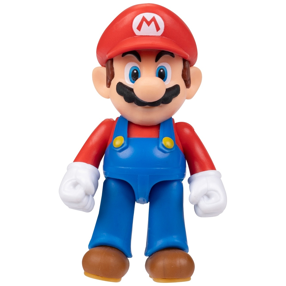 Nintendo Super Mario Action Figure Mario 6cm | Smyths Toys UK