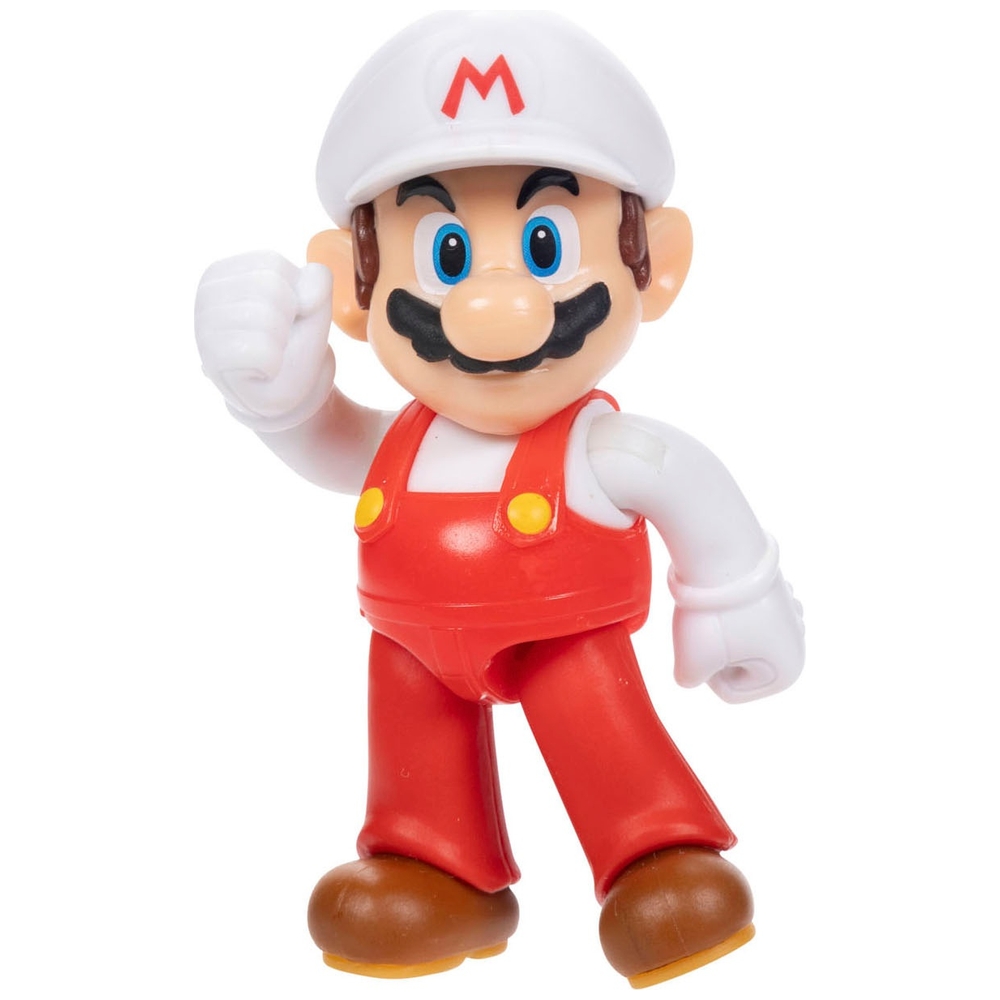 Nintendo Super Mario 6cm Fire Mario Figure | Smyths Toys UK