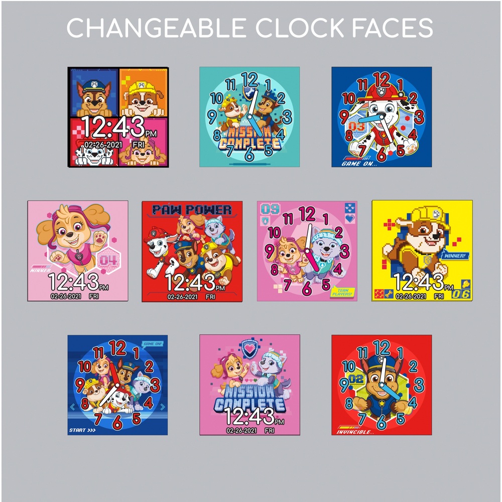 paw patrol kids smart watch