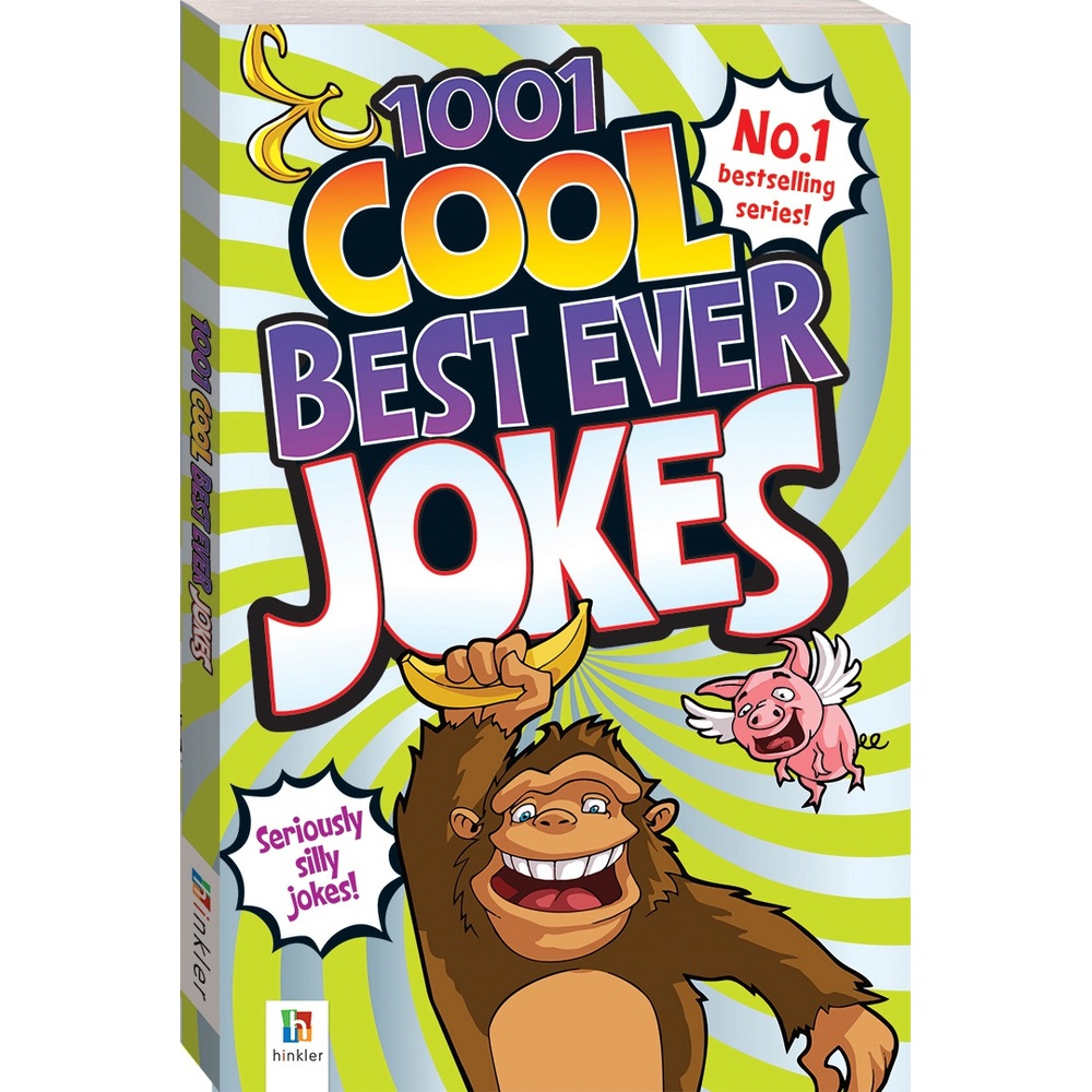 1001　Jokes!　Silly　Jokes　Cool　Seriously　Best　Book,　Ever　Smyths　Toys　UK