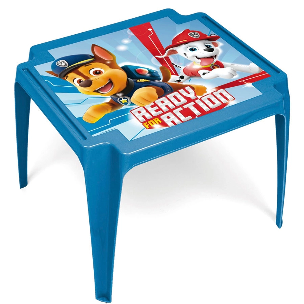 PAW Patrol Plastic Table Blue Smyths Toys Ireland