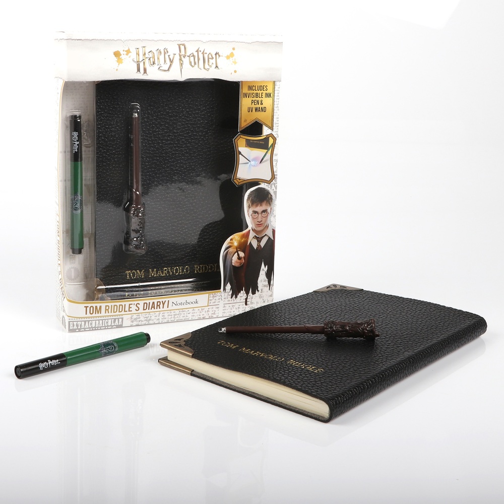 Harry Potter Tom Riddles Diary Lederhülle Metall Verzierungen Notebook 