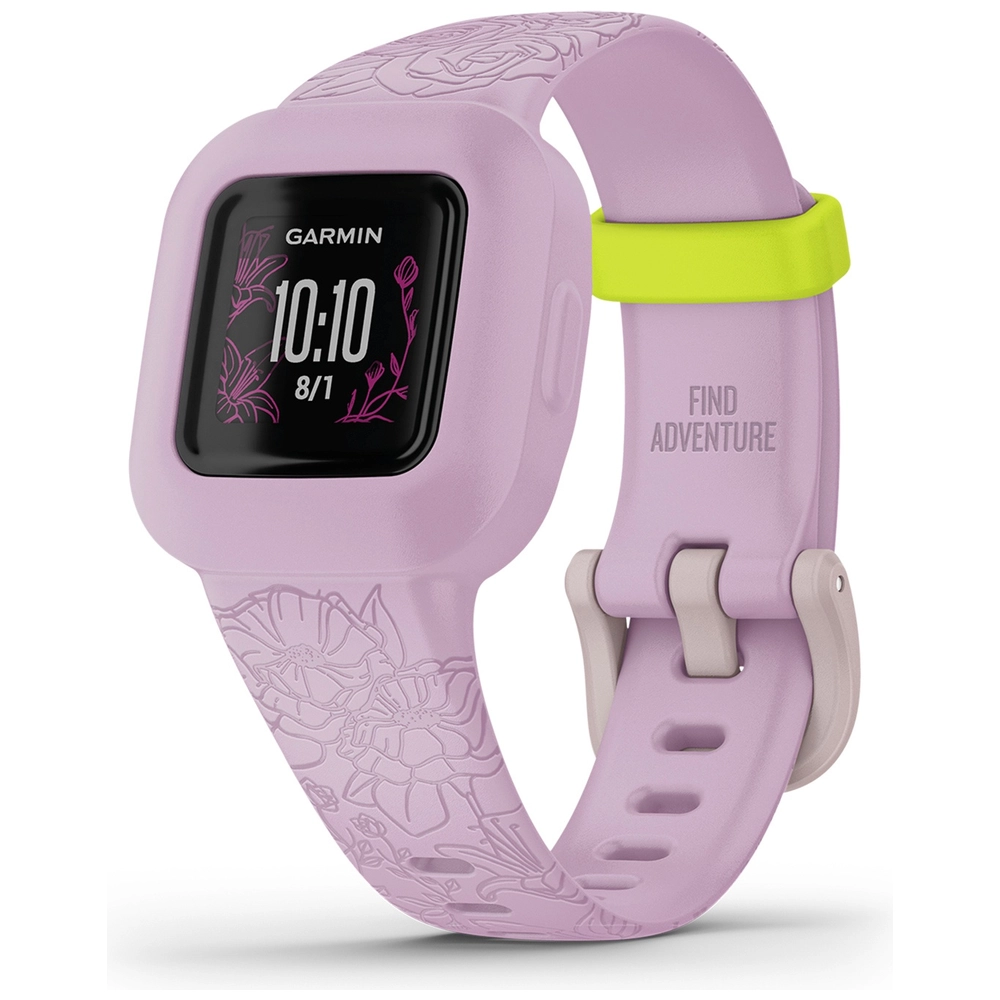 Garmin vívofit Fitness Tracker for Kids Lilac Floral