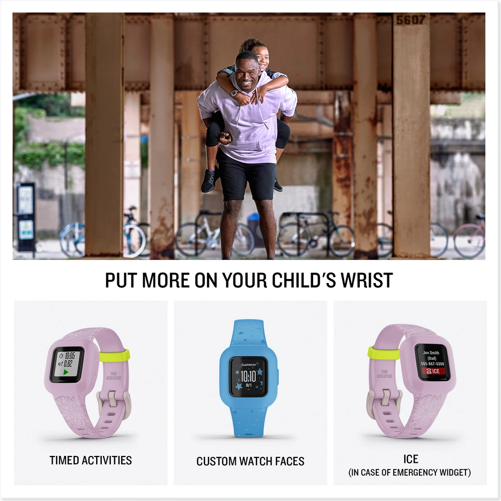 Activity Tracker Garmin Vivofit Jr Flower Band Garmin Vívofit