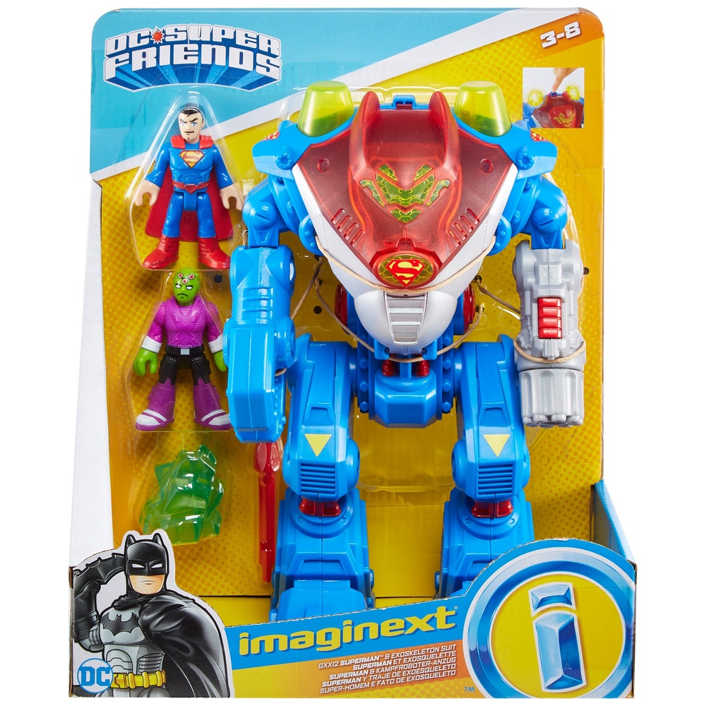 Imaginext DC Super Friends Superman Robot | Smyths Toys UK