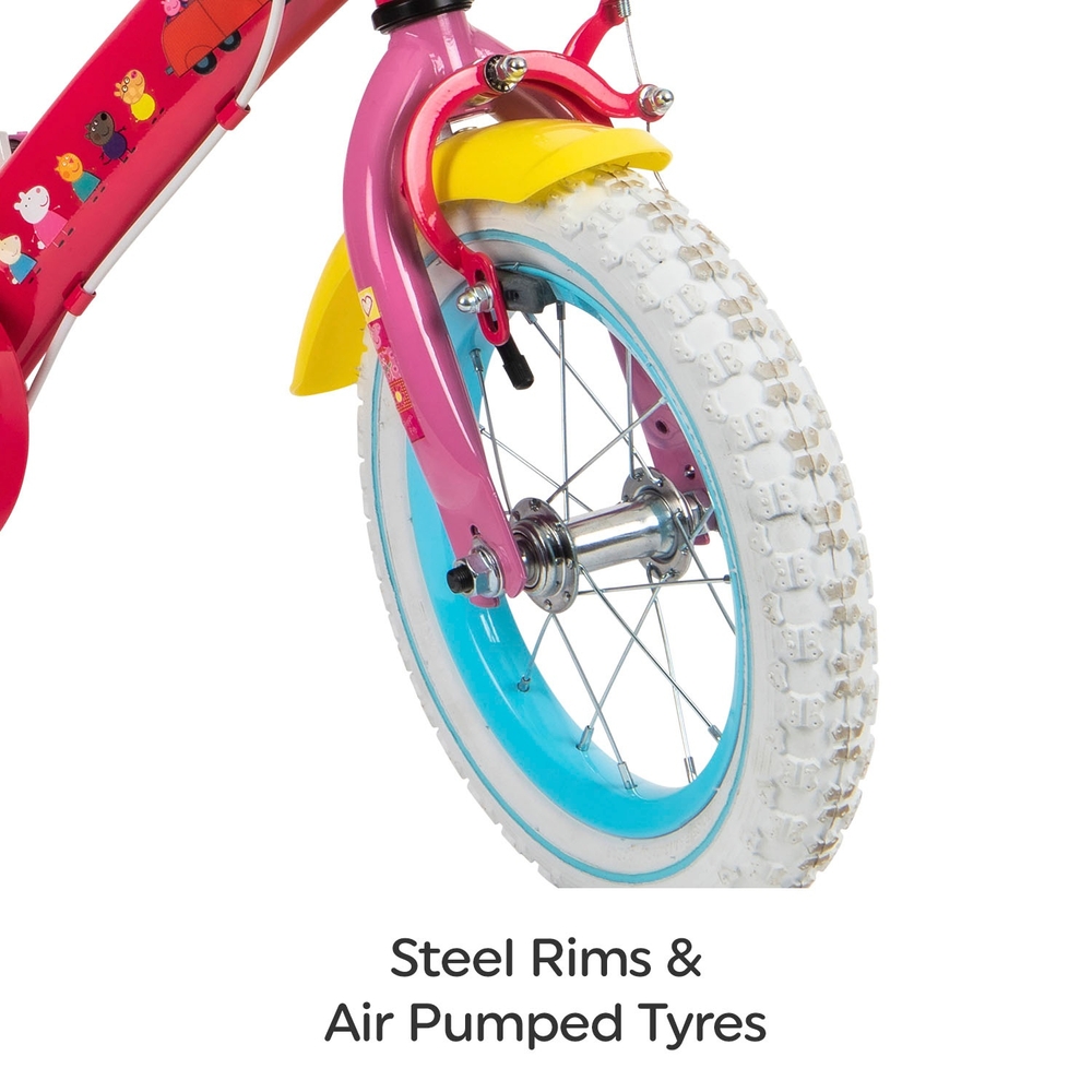 12 Inch Peppa Pig Bike Smyths Toys UK