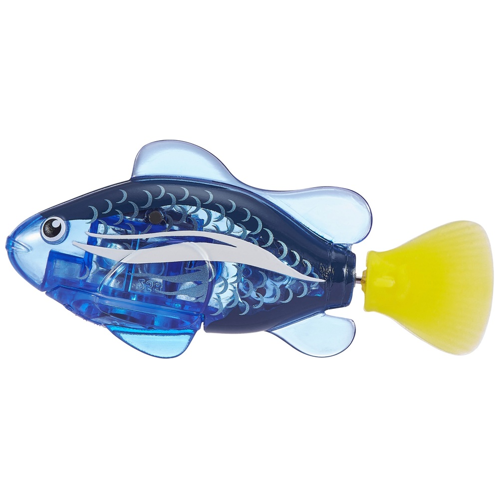 Exclusive Comes with Batteries Blue Robo Alive Robo Fish Robotic Swimming Fish Changes Color by ZURU Water Activated 2 Pack Blue + Red 2 Pack Red 