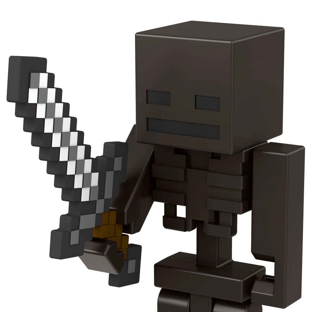 Minecraft 8cm Figure Wither Skeleton Smyths Toys Uk