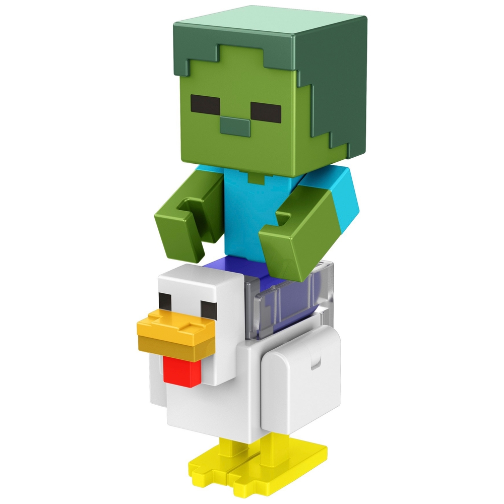 minecraft chicken jockey toy