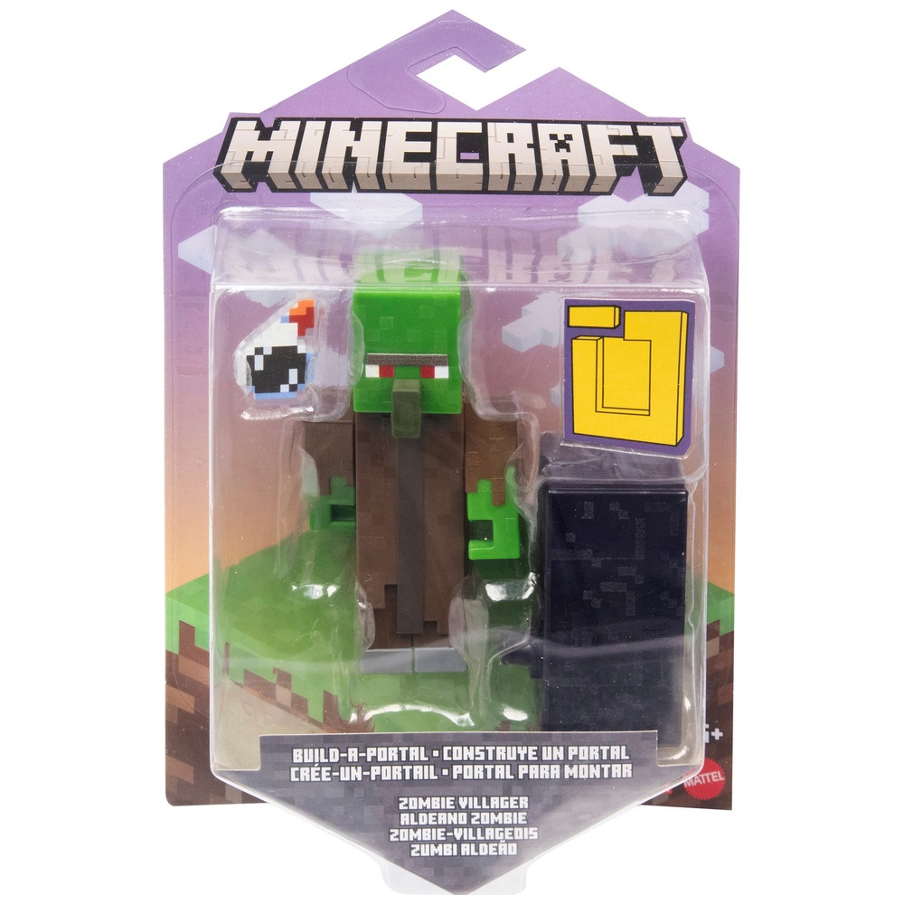 minecraft villager zombie lego