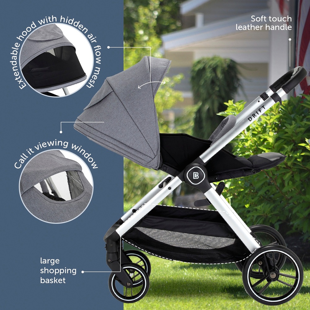 drift 3 in 1 travel system