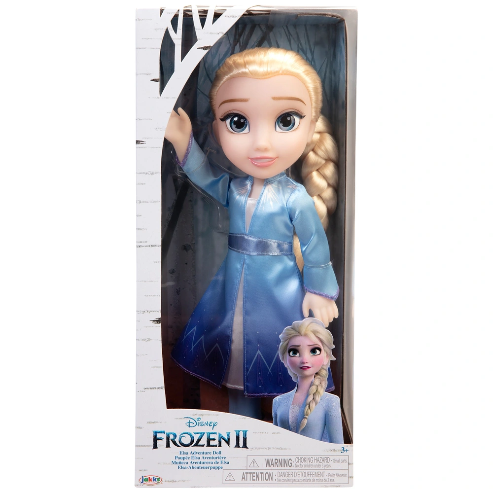 Disney Frozen Toddler Doll Adventure Elsa 38cm Smyths Toys UK
