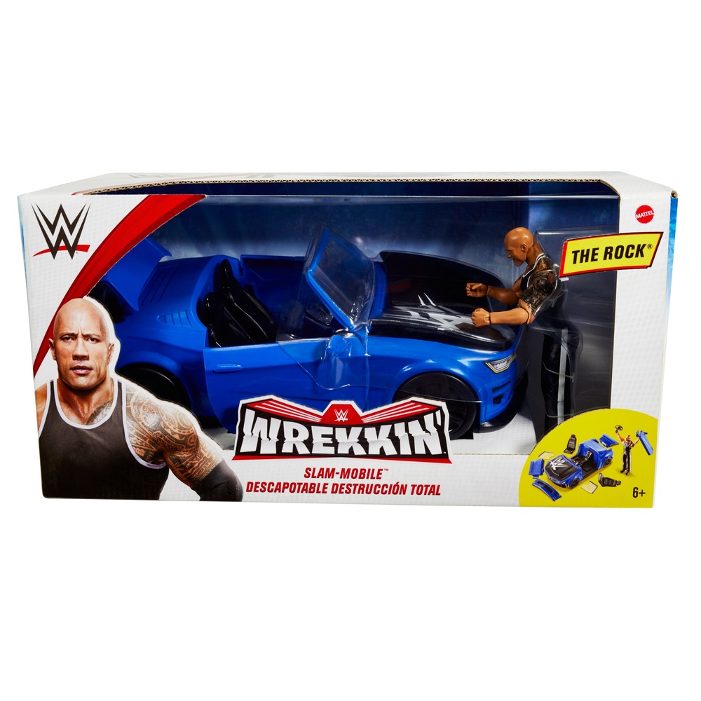 wwe breakable car