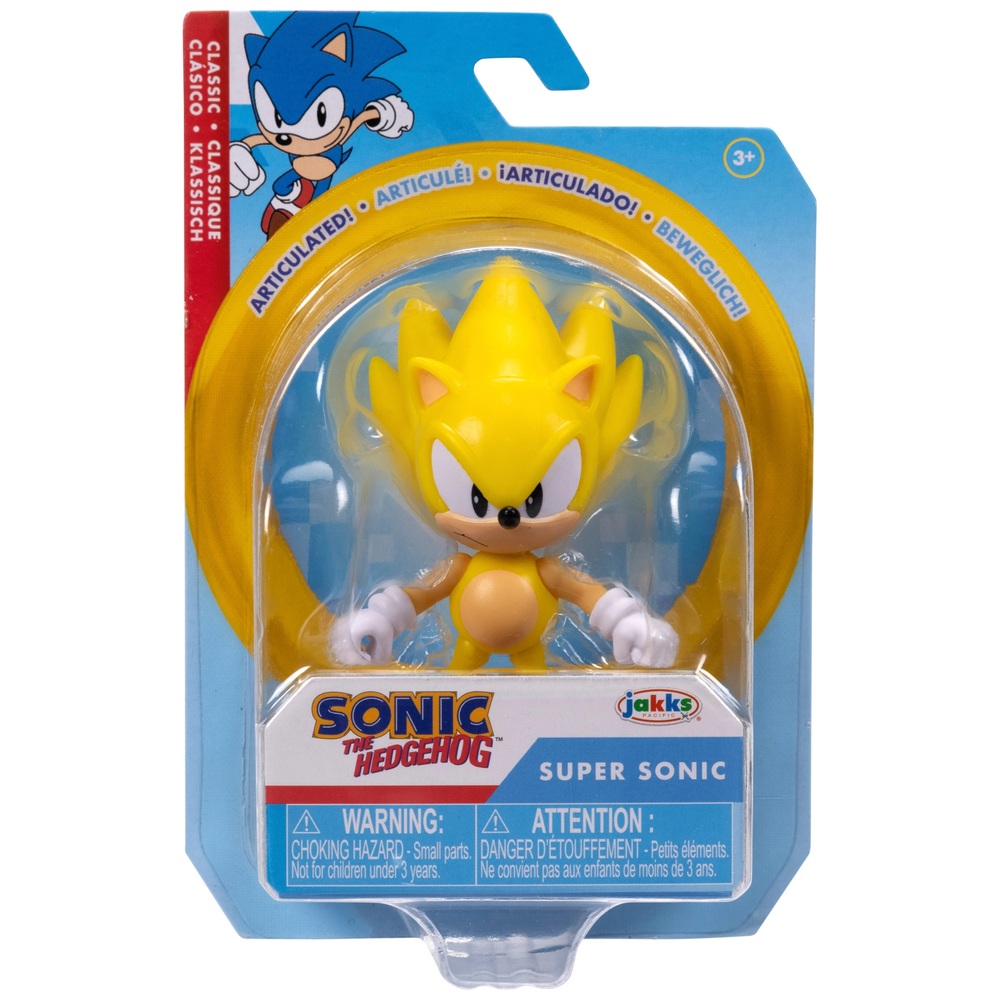 Sonic The Hedgehog 6cm Super Sonic Figure | Smyths Toys UK