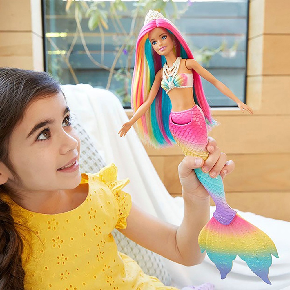 Toys Österreich | Dreamtopia Smyths Barbie Regenbogenzauber Meerjungfrau