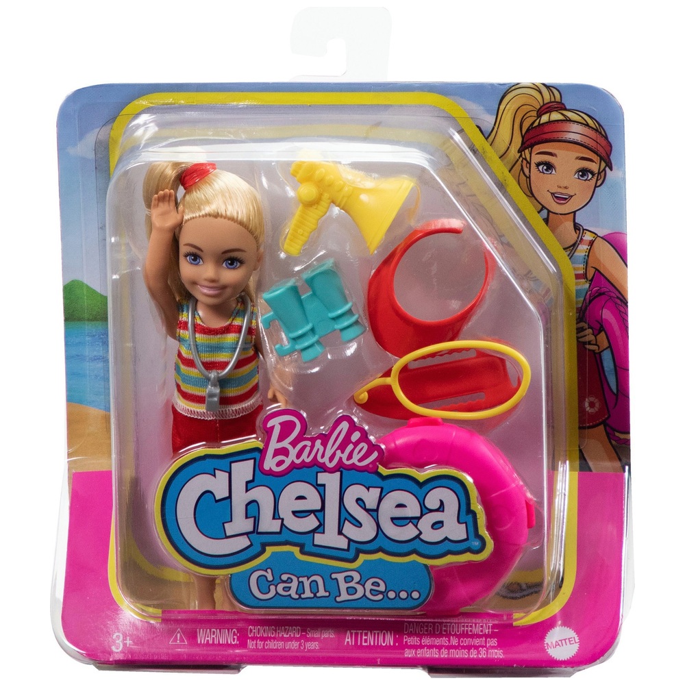 Chelsea Can Be Lifeguard Career Doll and Accessories Smyths Toys UK