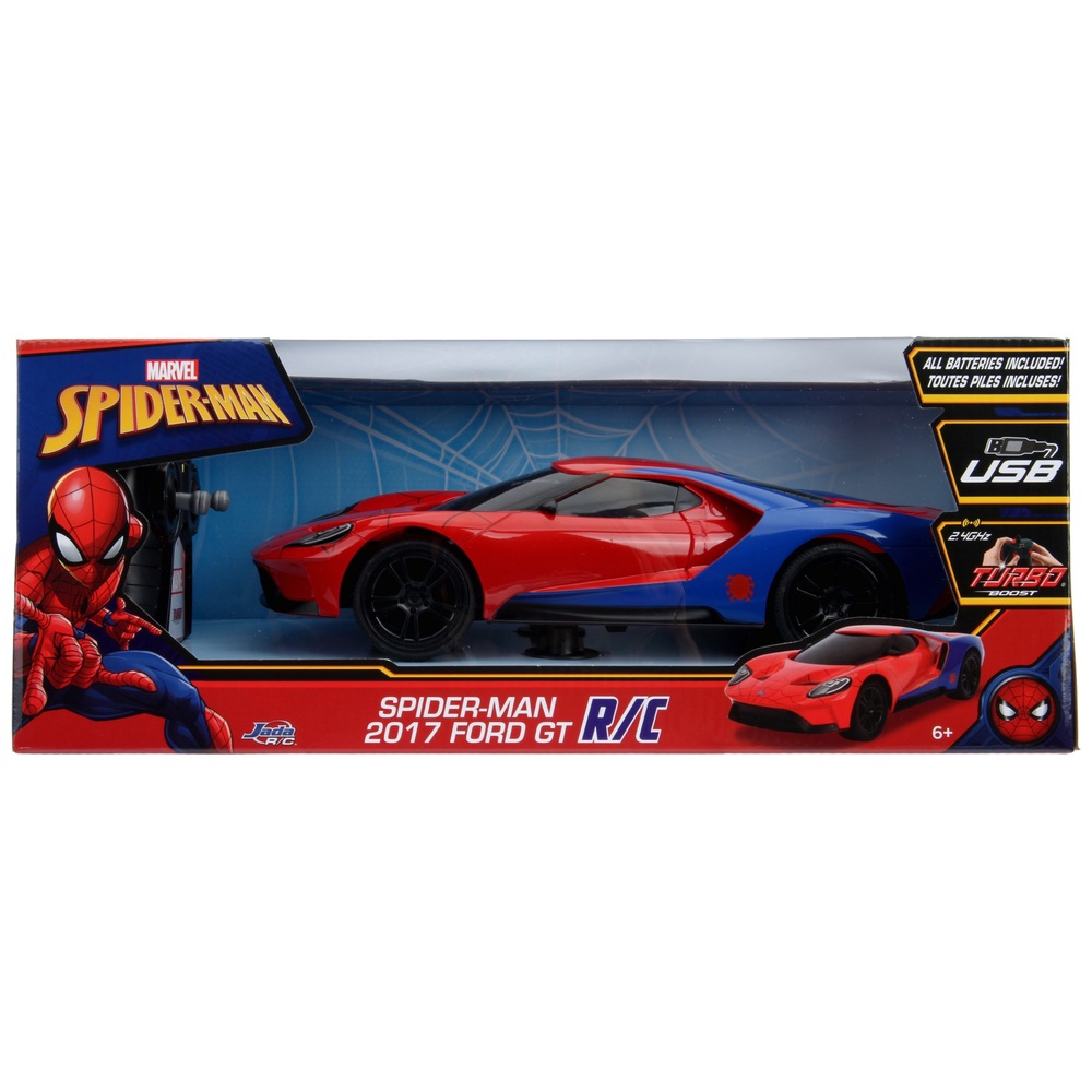 Marvel - Voiture Télécommandée Spider-Man Ford GT 2017