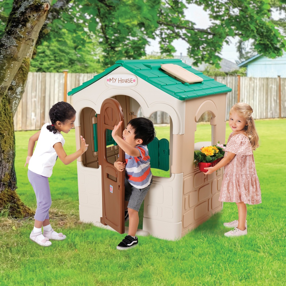 smoby nature playhouse with kitchen smyths