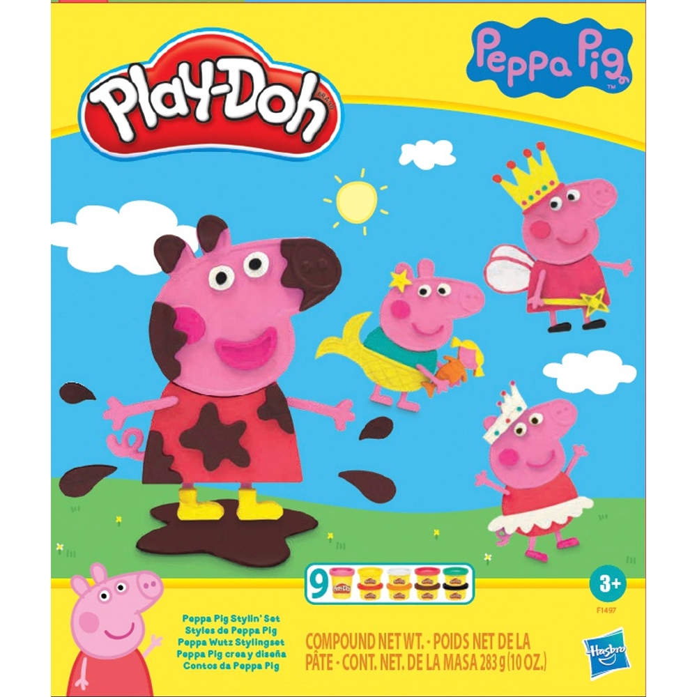 Peppa en pâte à modeler Playdoh. Vidéo en français pour enfants