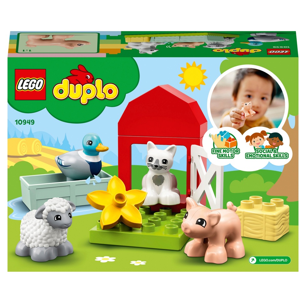 LEGO DUPLO 10949 Tierpflege auf dem Bauernhof | Smyths Toys Österreich