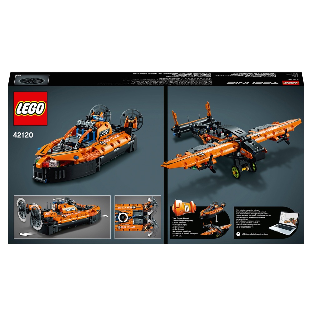 LEGO® Technic 42120 Luftkissenboot für Rettungseinsätze 