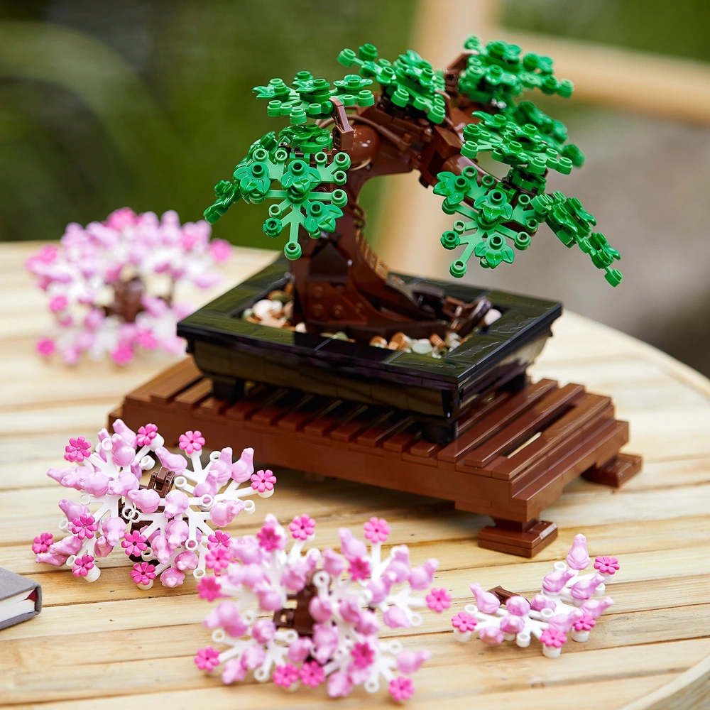 LEGO Botanical Collection 10281 Bonsai Tree Set for Adults | Smyths Toys UK