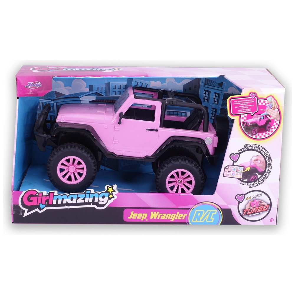 Remote Control 1:16 Girlmazing Jeep Wrangler | Smyths Toys Ireland