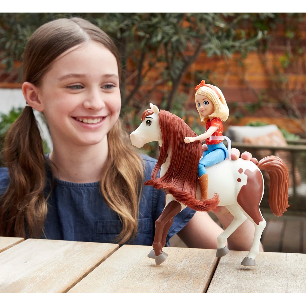 DreamWorks Spirit Untamed Abigail Doll and Boomerang Horse Figure | Smyths  Toys UK