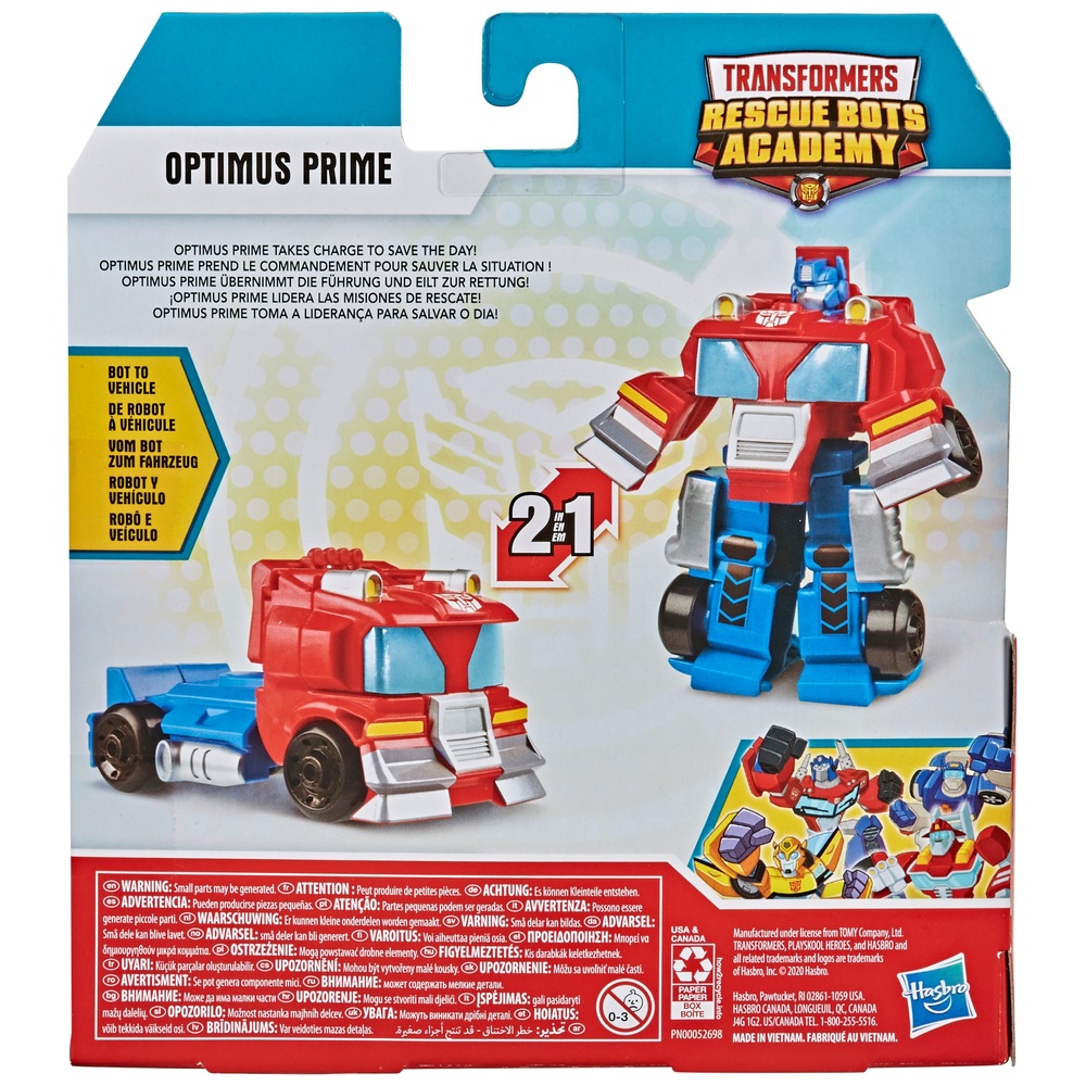 New in Box Playskool Heroes Transformateurs Rescue Bots Optimus Prime Bumblebee Lot de 4 